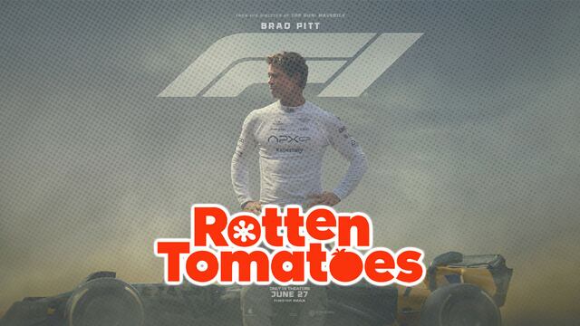 F1 La Película en Rotten Tomatoes