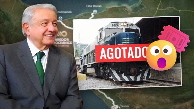 Tren Transístmico con boletos agotados desde el primer día