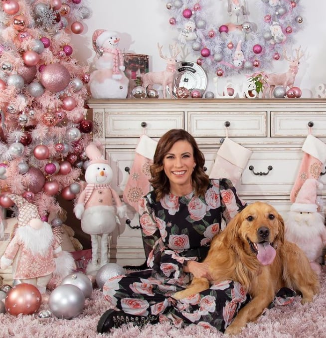 Ingrid Coronado desea felices fiestas