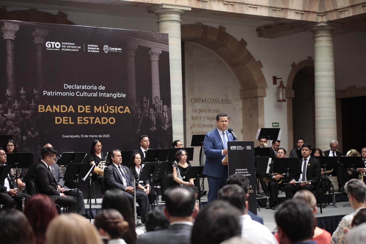 Banda de música recibe reconocimiento de Patrimonio Cultural Intangible