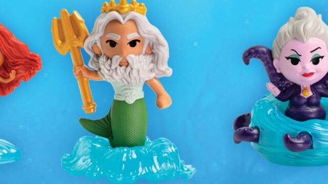 Cajita Feliz McDonald's La Sirenita