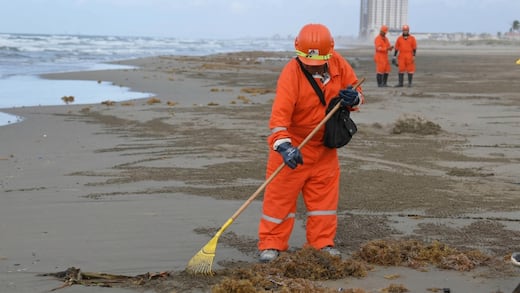 889 toneladas de hidrocarburo fueron retiradas tras derrame en el Golfo