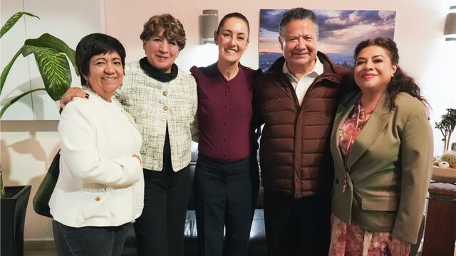 Claudia Sheinbaum se reunió con Clara Brugada y otros gobernadores