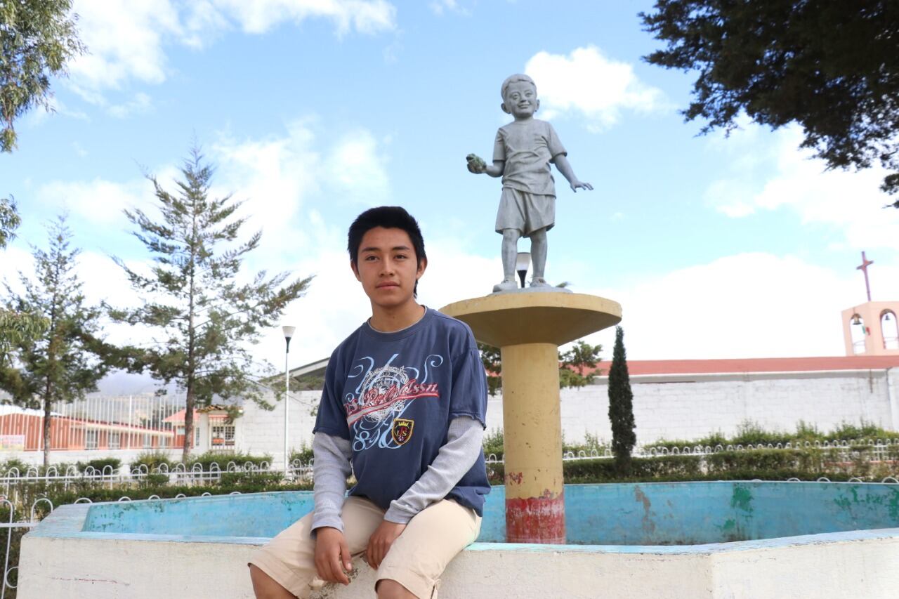 Edgar Hernández, paciente cero influenza AH1N1