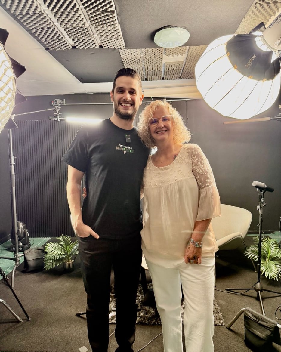 Adrián Marcelo y Crista Montes, mamá de Gala Montes