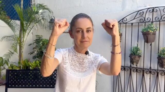 Claudia Sheinbaum pide guardar lonas y borrar pintas a su favor ante las próximas encuestas de Morena