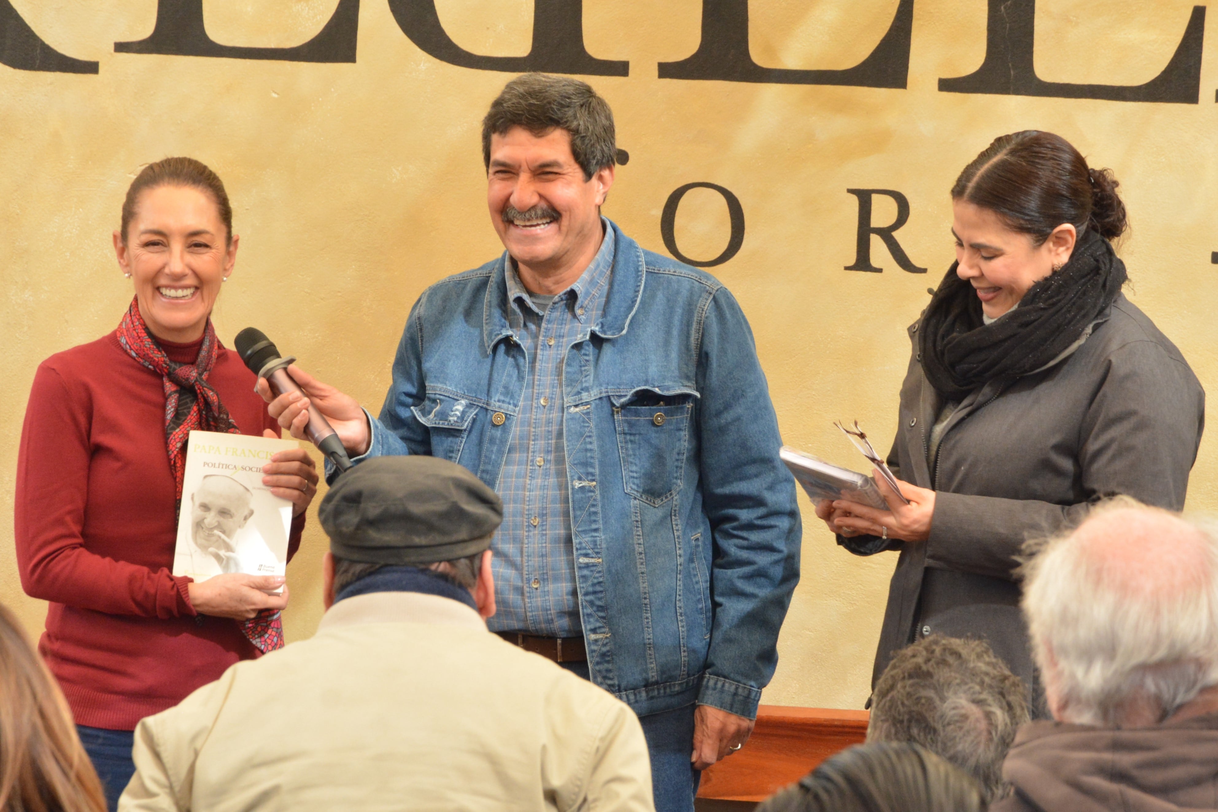 Claudia Sheinbaum y Javier Corral