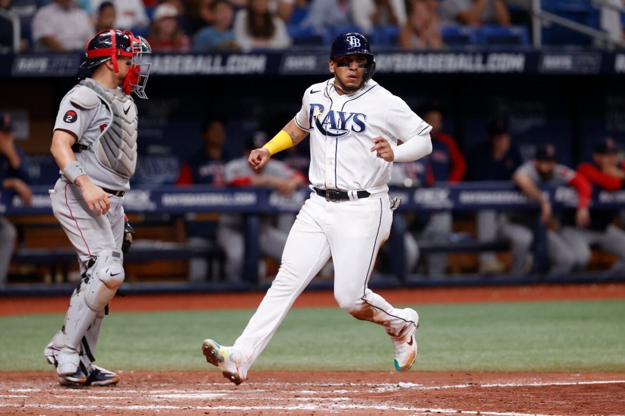 Isaac Paredes, jugador de los Tampa Bay Rays.
