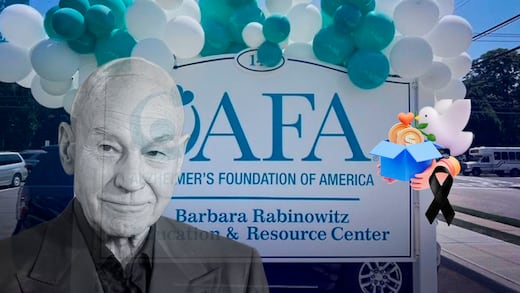 En memoria de Patrick Stewart, su familia pide donaciones para la investigación del Alzheimer
