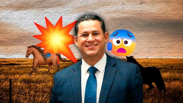 Diego Sinhue Rodríguez Vallejo se fractura costillas al caer de su caballo