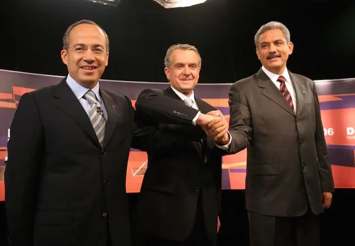 Santiago Creel en su primer intento por ser candidato a la presidencia