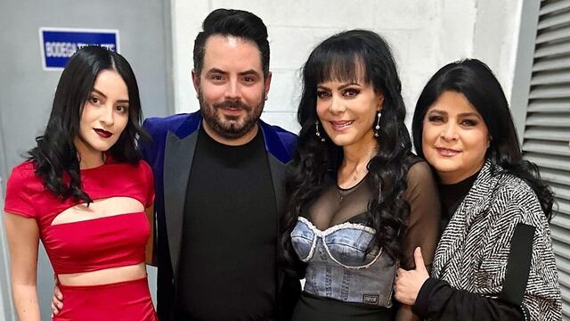 Maribel Guardia acudió a visitar a Tessa, la nieta de Victoria Ruffo