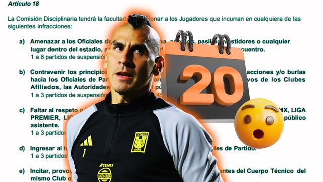 Nahuel Guzmán debería ser sancionado con al menos 20 partidos