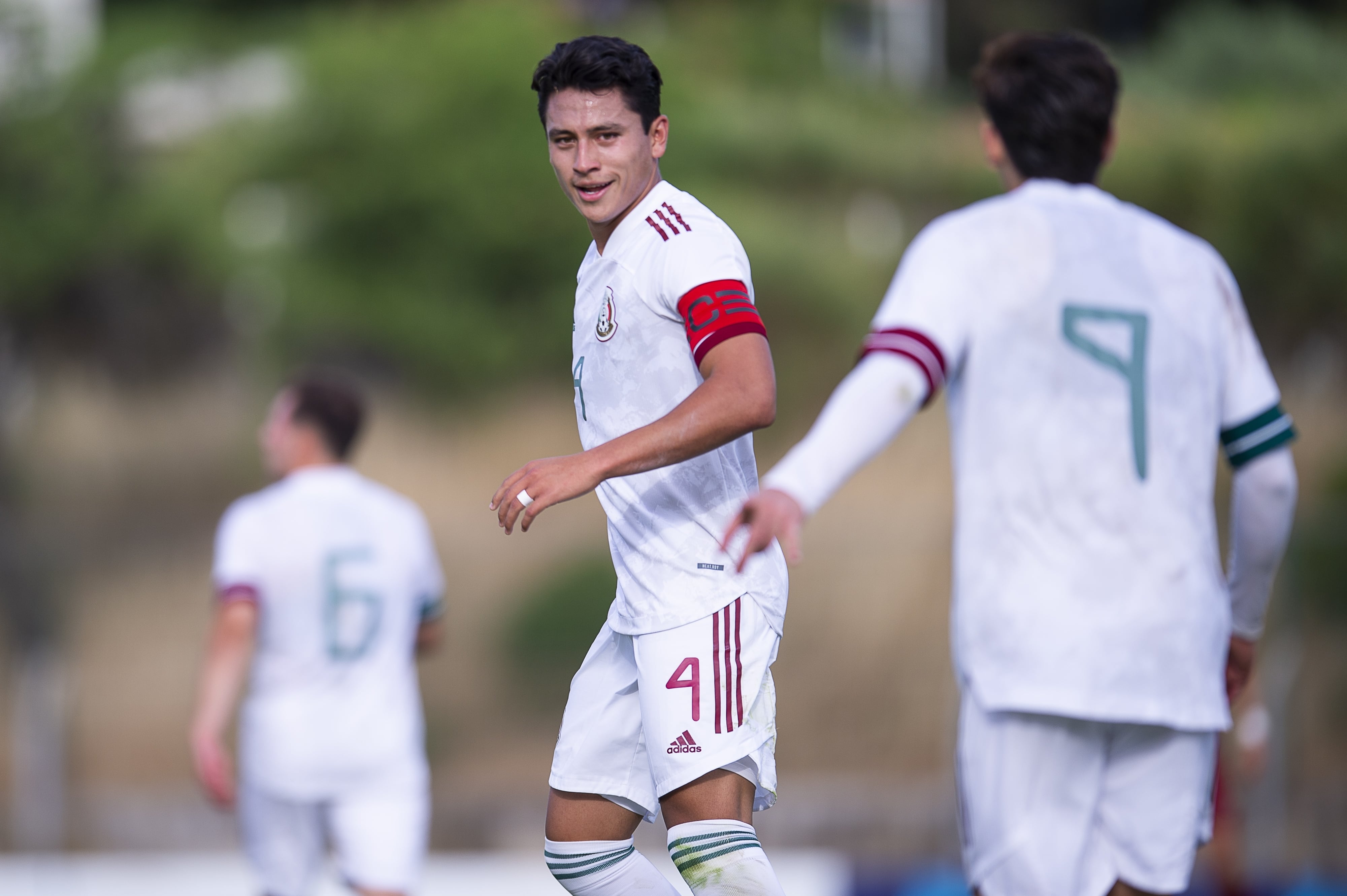 Ramón Juárez abrió el marcador por México.