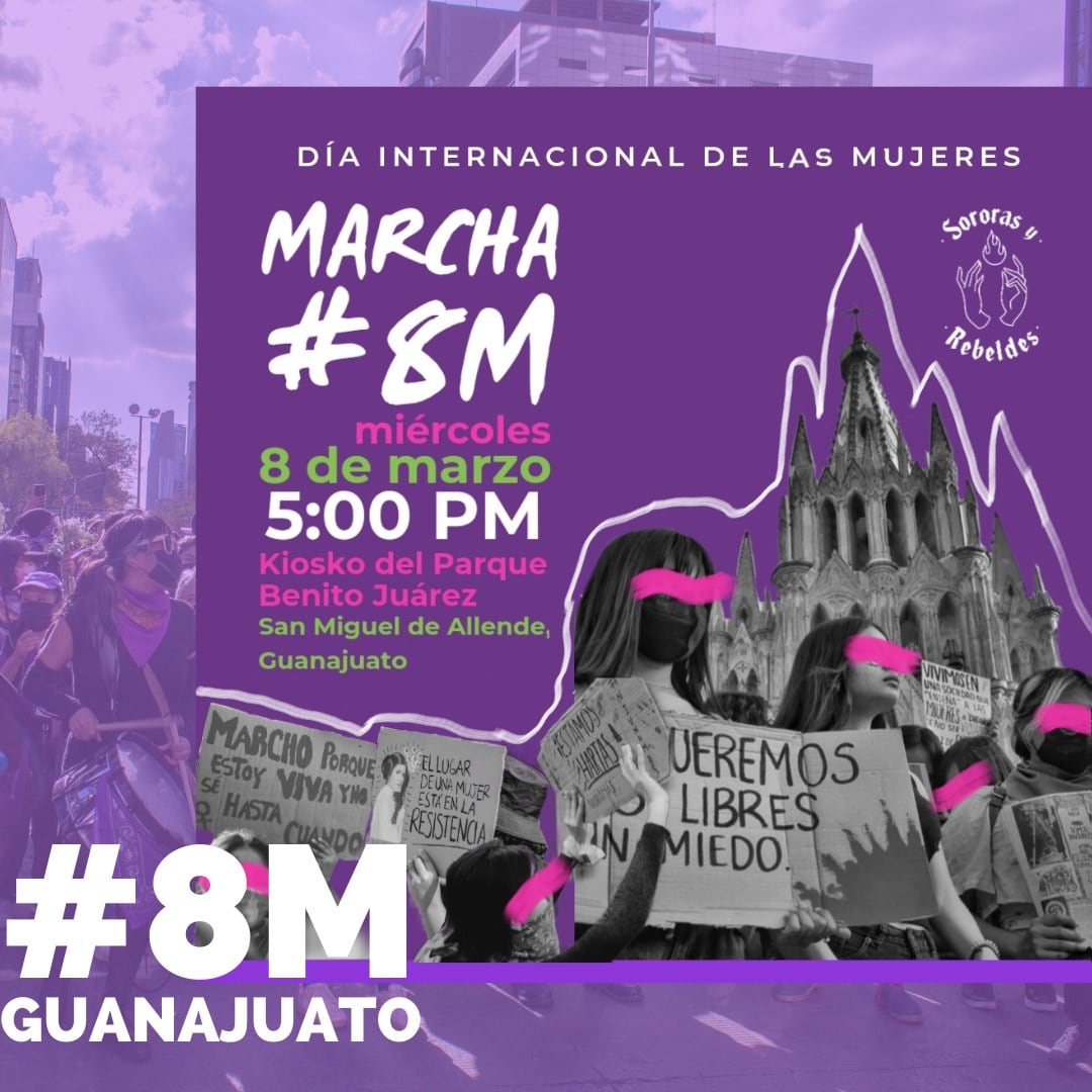 Marcha 8M Guanajuato