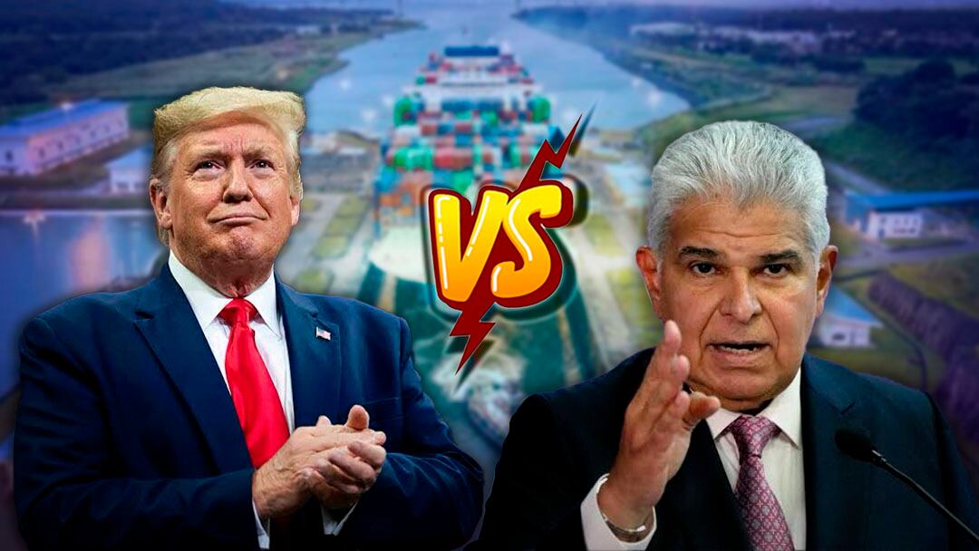 Donald Trump amenaza con retomar control del Canal de Panamá; el presidente José Raúl Mulino ya le respondió