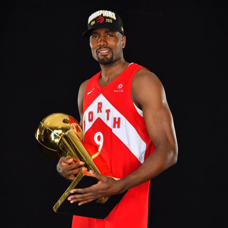 Serge Ibaka, jugador de la NBA.