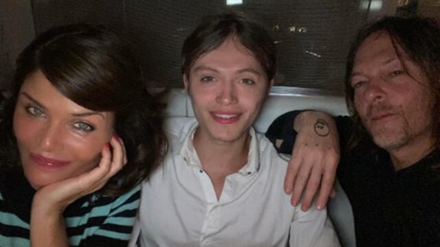 Mingus Lucien Reedus, hijo del actor Norman Reedus y Helena Christensen