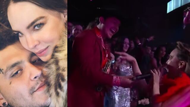 Belinda y Christian Nodal se flecharon en los Premios de la Radio 2019