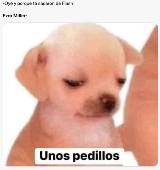 Memes de Ezra Miller y su segundo arresto