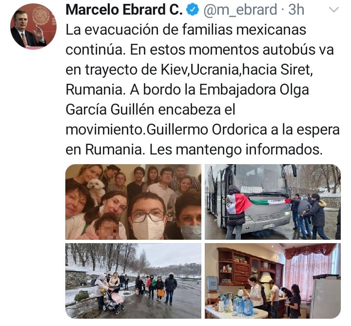 Tuit Marcelo Ebrard