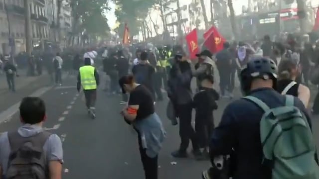 Protestas estudiantiles sacuden París por la falta de recursos educativos