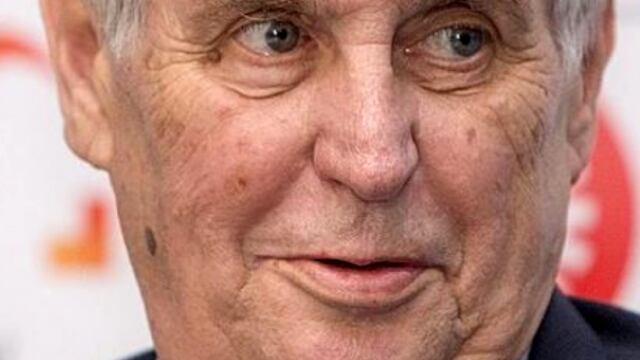 Milos Zeman, presidente de República Checa