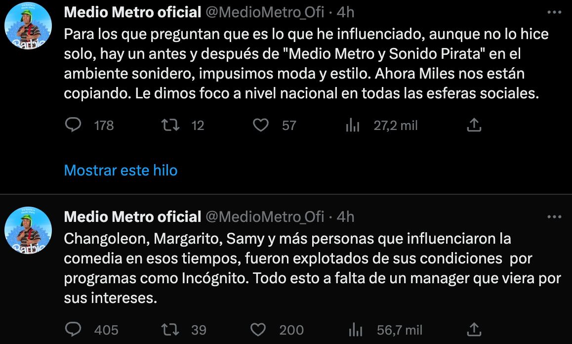 Medio Metro sobre la polémica con Changoléon