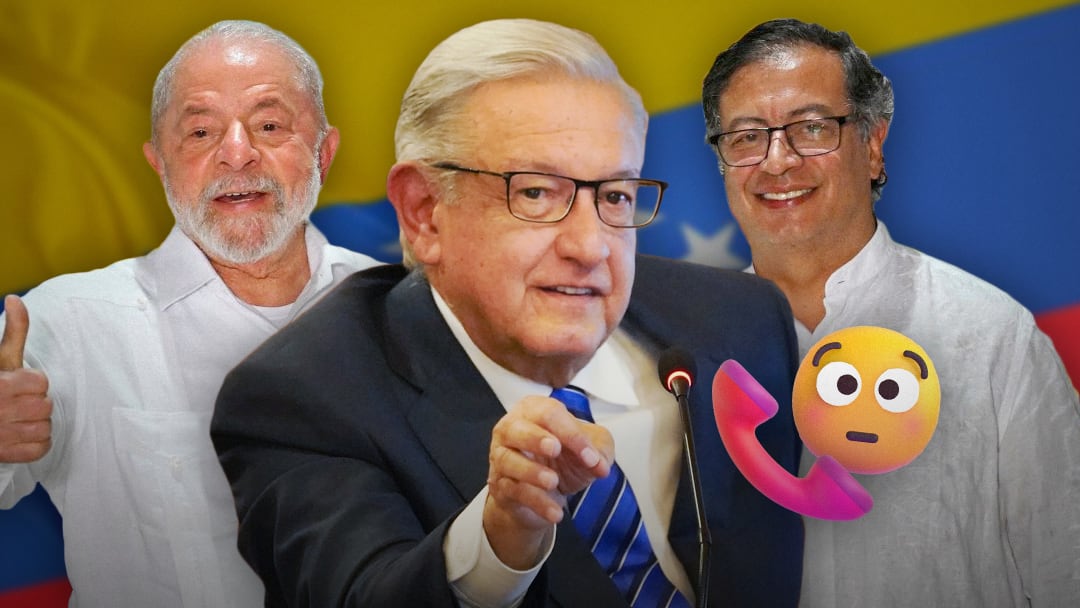 AMLO tendrá llamada con Lula da Silva y Gustavo Petro