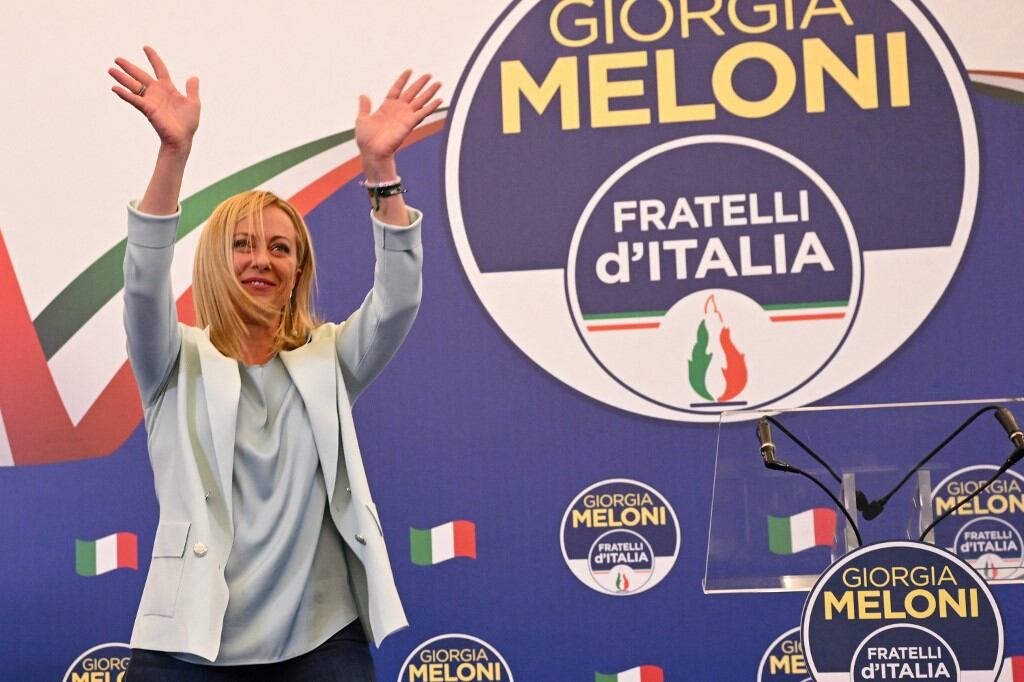 Giorgia Meloni, primer ministra ultraderechista electa de Italia