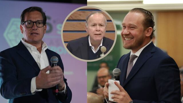 Salomón Chertorivski, Santiago Taboada y Ciro Gómez Leyva