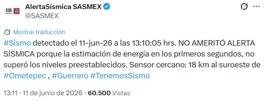 El gol de Julián Quiñones que coincidió con un sismo en Guerrero