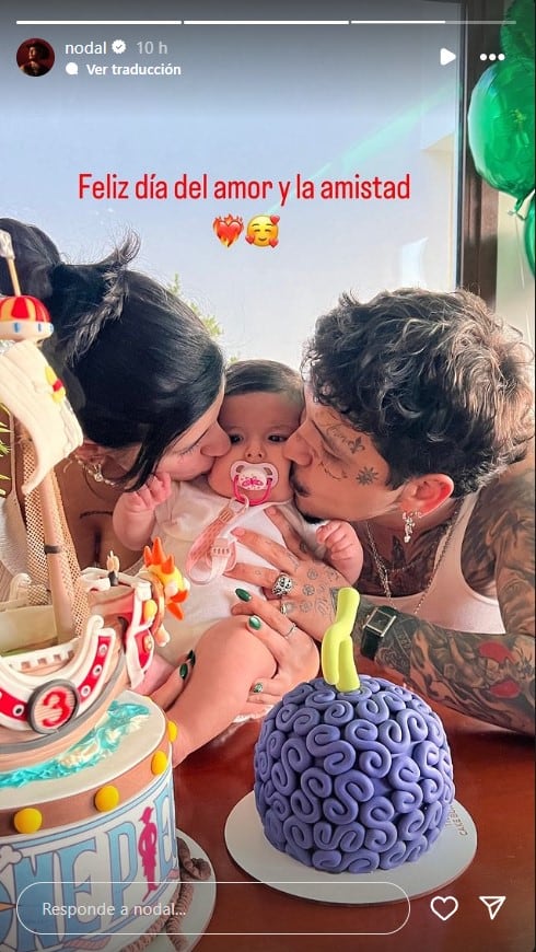 Christian Nodal y Cazzu