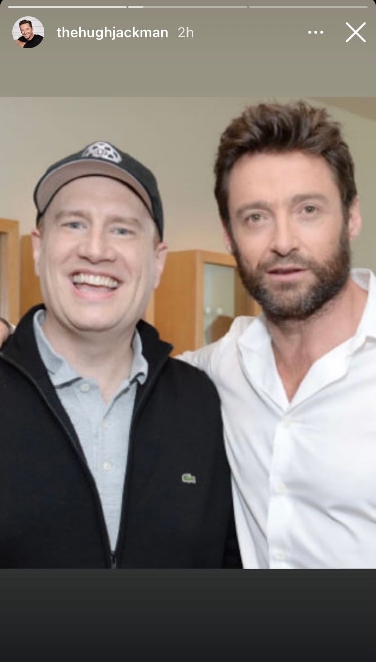 Hugh Jackman y Kevin Feige