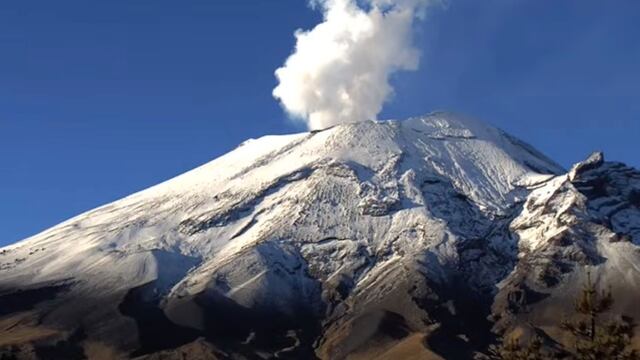 Volcán Popocatépetl el 5 de agosto