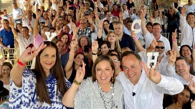 Xóchitl Gálvez en Houston/Plácido Garza