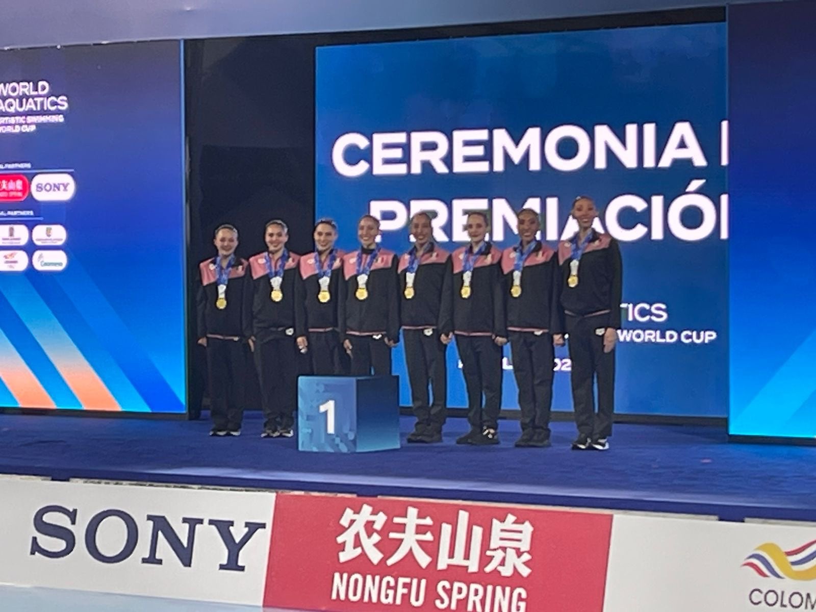 México conquistó la Copa del Mundo de natación artística