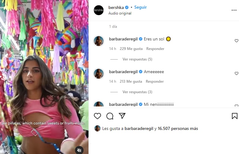 Bárbara de Regil aplaude trabajo de su hija Mar de Regil.