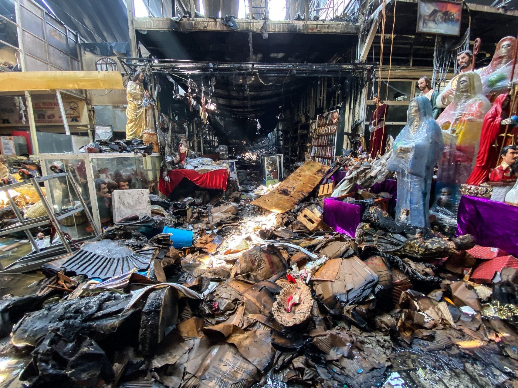 Incendio Mercado Sonora