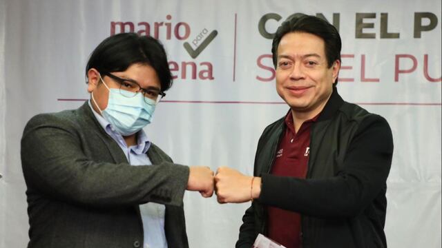 Gibrán Ramírez y Mario Delgado