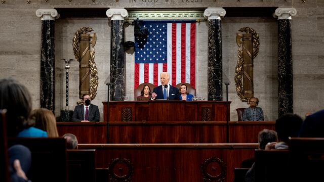Joe Biden ante el Congreso de Estados Unidos