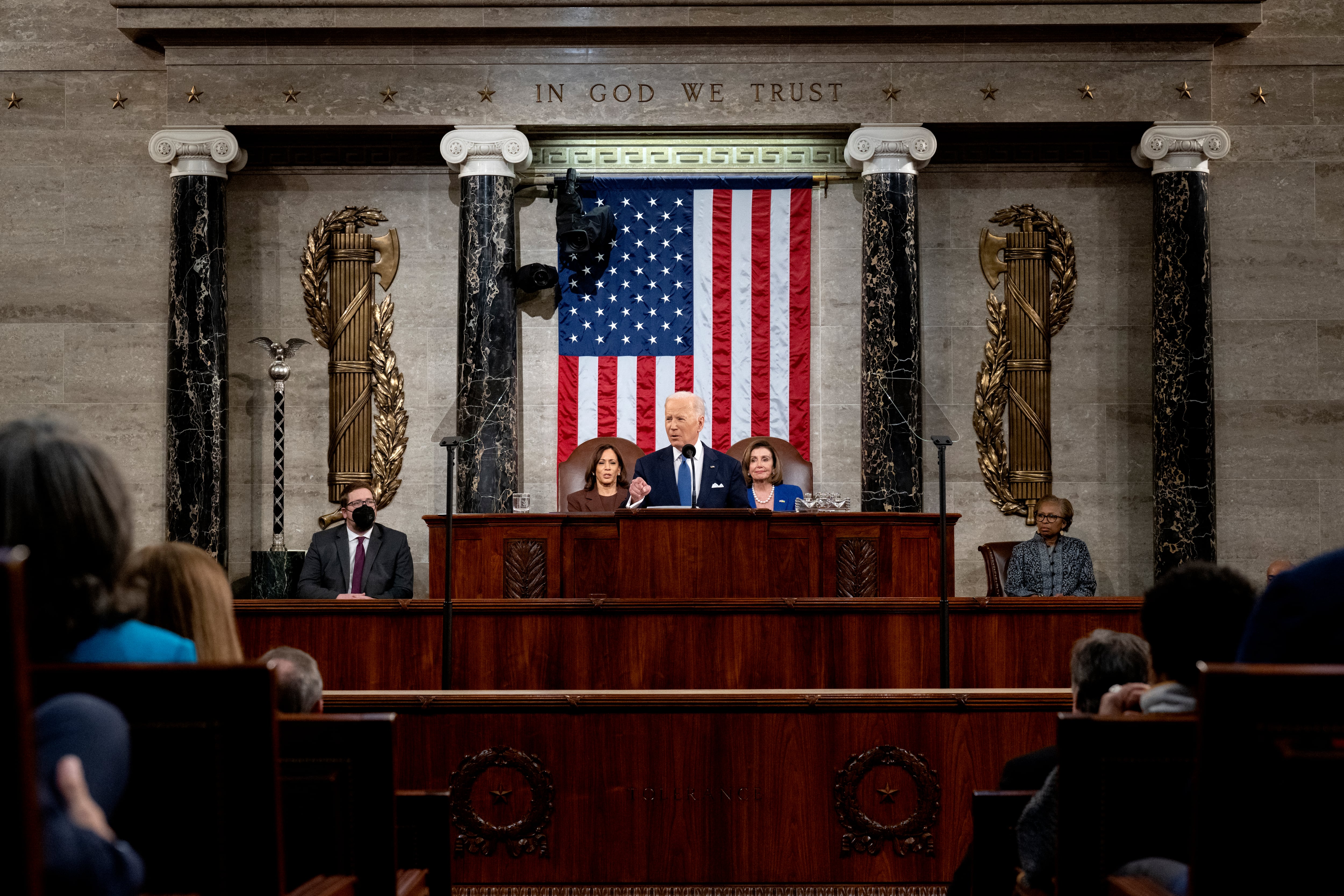 Joe Biden ante el Congreso de Estados Unidos
