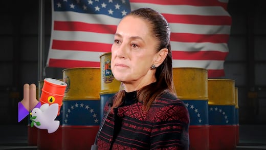 Sheinbaum llama a la vía pacífica ante bloqueo de Estados Unidos a petroleros venezolanos