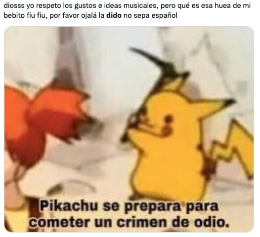 Memes de Dido y Mi bebito fiu fiu