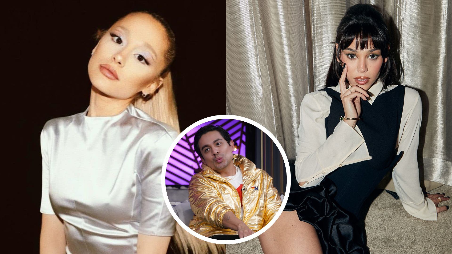 Ariana Grande y Danna Paola serían la razón por la que Ricardo Peralta fue abucheado en premier de Wicked en México