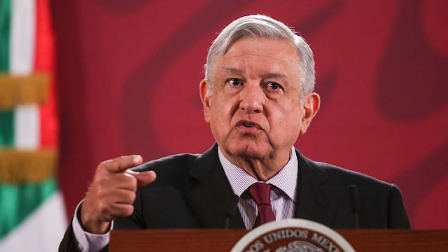 AMLO en conferencia de prensa 30 de enero de 2020.