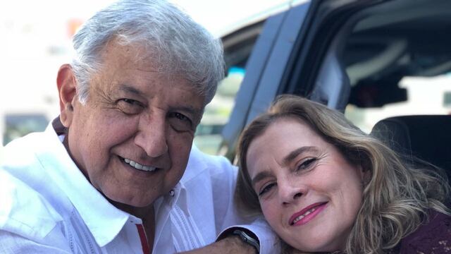 AMLO y Beatriz Gutiérrez