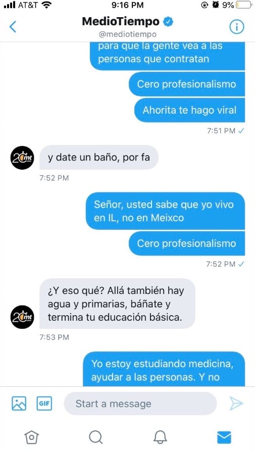 Insultos del CM