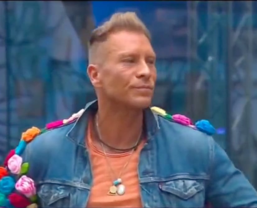 Salvador Zerboni enojado, La Casa de los Famosos 2