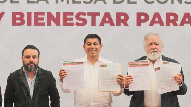 Salomón Jara y Alejandro Encinas instalaron en Oaxaca Mesa de Construcción de Paz con Justicia y Bienestar para la Nación Triqui